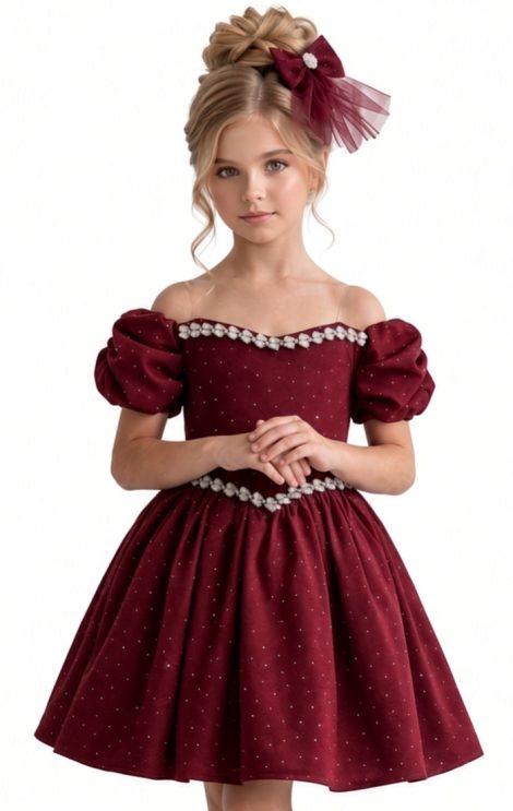 Dinner Jewel Classic Girls Dress